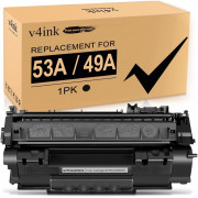 v4ink HP 49A Q5949A Compatible Black Toner Cartridge - 1 Pack
